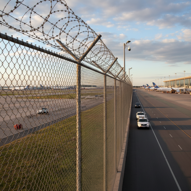 What are the Benefits of Airport Fences for Security?