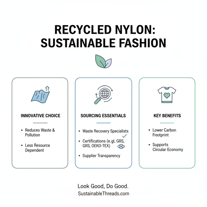 How to Use Recycled Nylon Fabric for Sustainable Fashion?