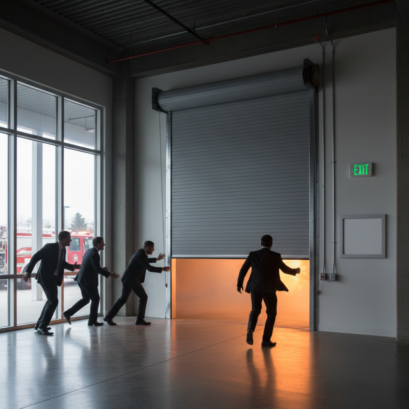 Why Choose Roll Down Fire Doors for Your Business Safety?