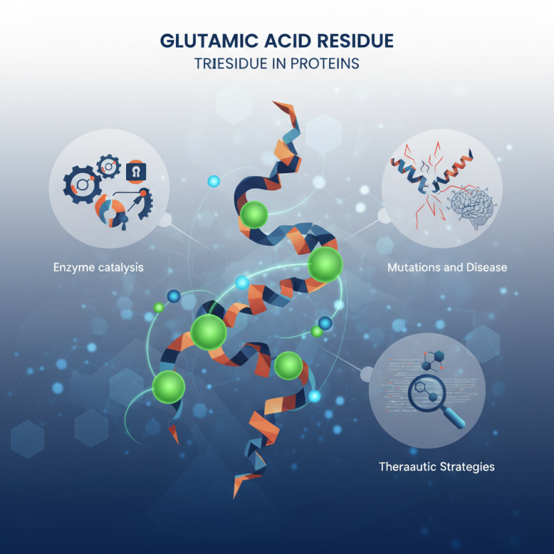 What is the Role of Glutamic Acid Residue in Proteins?