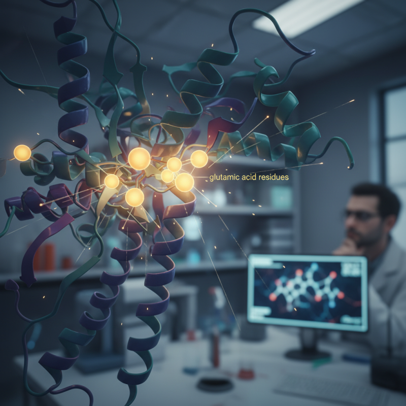 How to Identify Glutamic Acid Residue in Proteins?