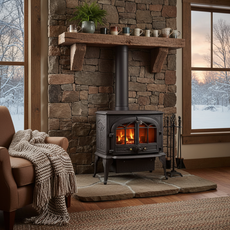 What is a cast iron stove and how does it work?