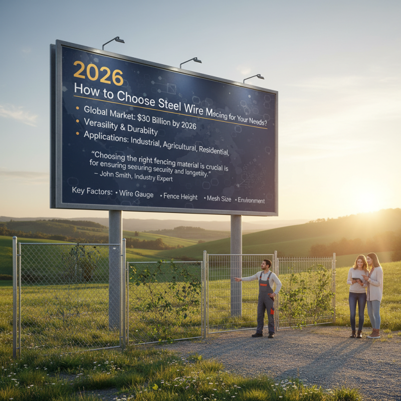 2026 How to Choose Steel Wire Mesh Fencing for Your Needs?