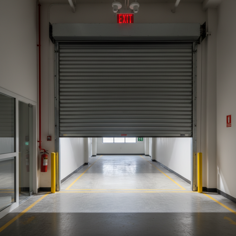 What is a Roll Down Fire Door and How Does It Work?