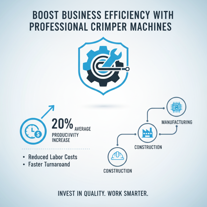 Why Choose a Professional Crimper Machine for Your Business?