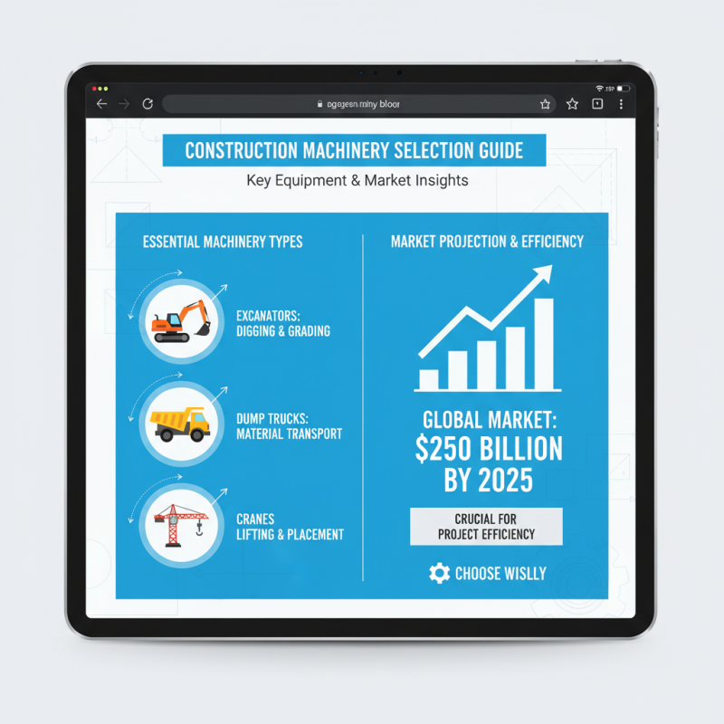 Essential Tips for Choosing Sany Machinery for Your Projects?