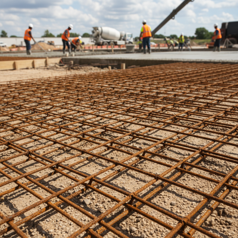 What is welded wire mesh and its uses in construction?