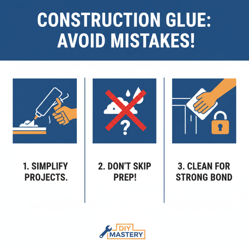 Why is Construction Glue Essential for Your Projects?