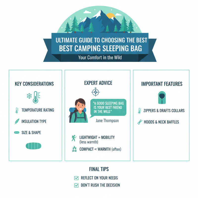 Ultimate Guide to Choosing the Best Camping Sleeping Bag?