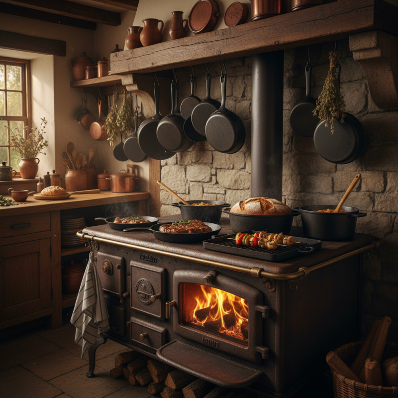 Top 10 Benefits of Using a Cast Iron Stove for Cooking?