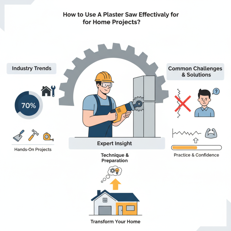 How to Use a Plaster Saw Effectively for Home Projects?