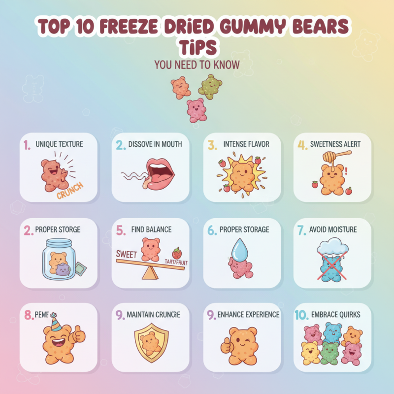 Top 10 Freeze Dried Gummy Bears Tips You Need to Know?