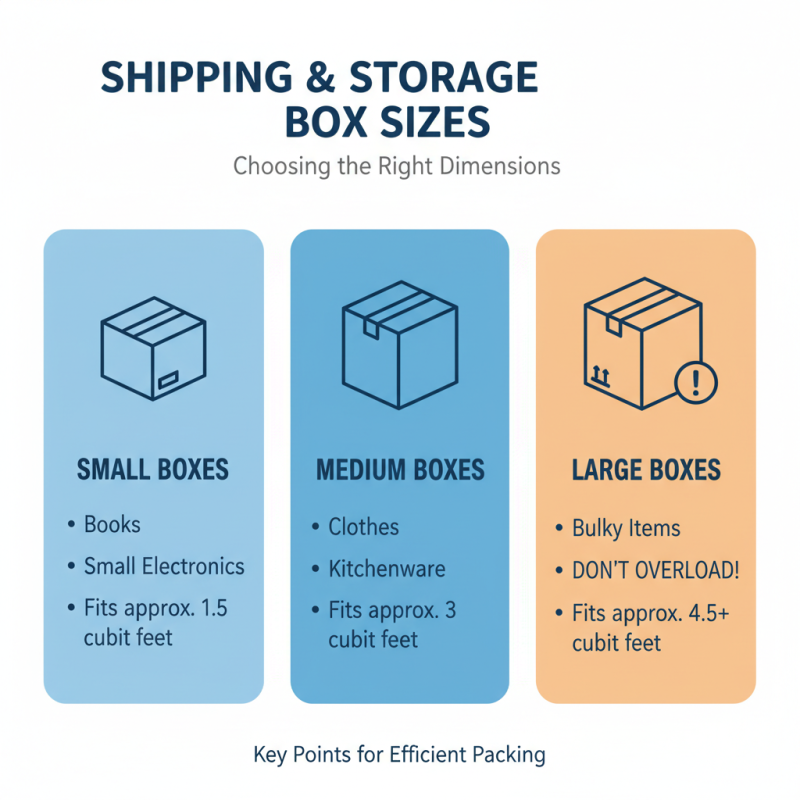 Top 10 Box Sizes You Need to Know for Shipping and Storage?