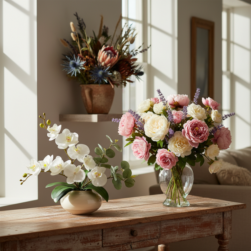 10 Tips for Choosing the Perfect Silk Flowers for Your Home Decor?