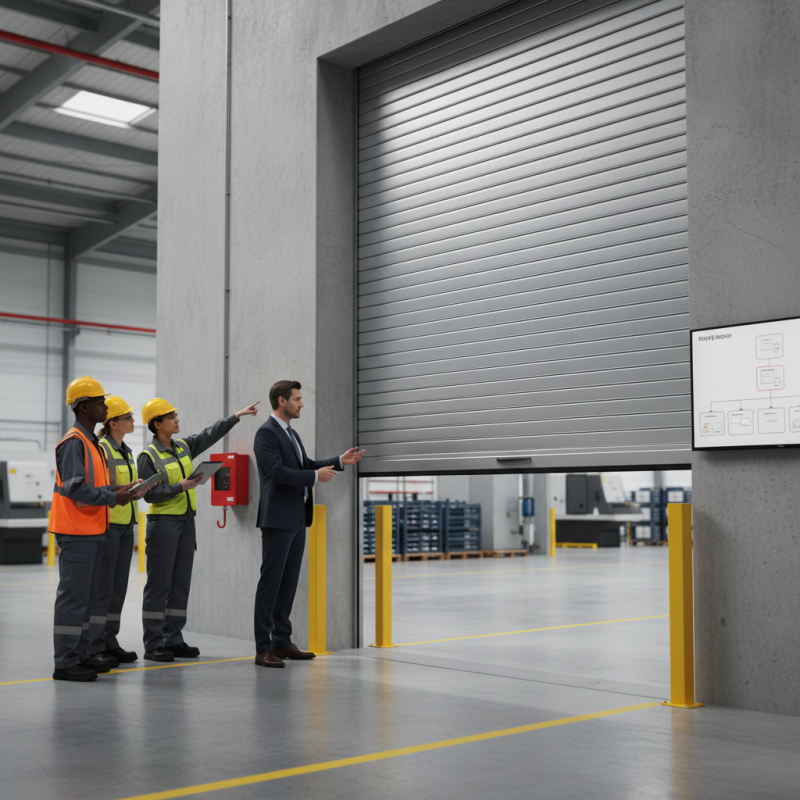 How to Properly Use Roll Down Fire Doors for Safety?