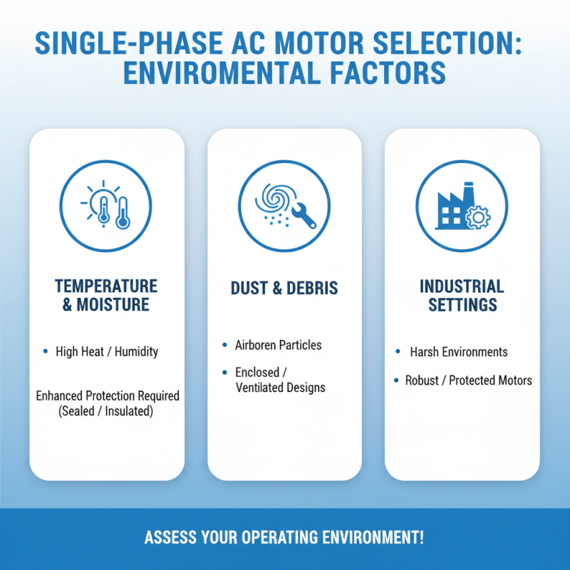 How to Choose the Right Single Phase AC Motor for Your Needs?