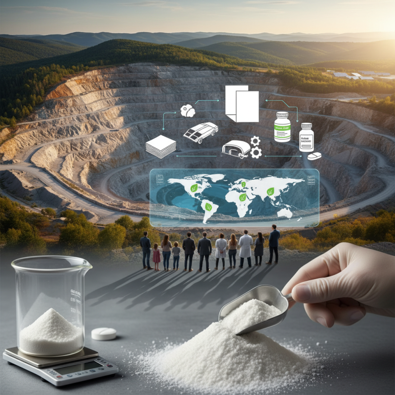 What is calcium carbonate powder and its uses?