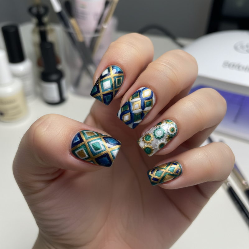 Nail Interlock Tips for Perfectly Secured Nail Art