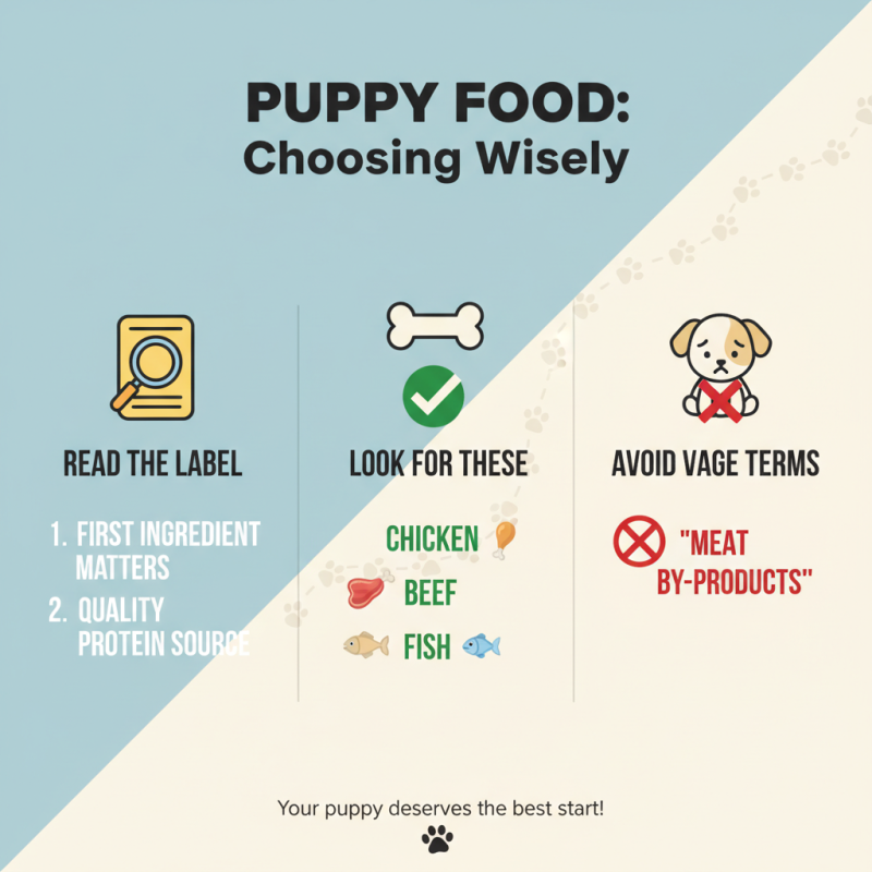 How to Choose the Best Puppy Food for Your New Puppy?