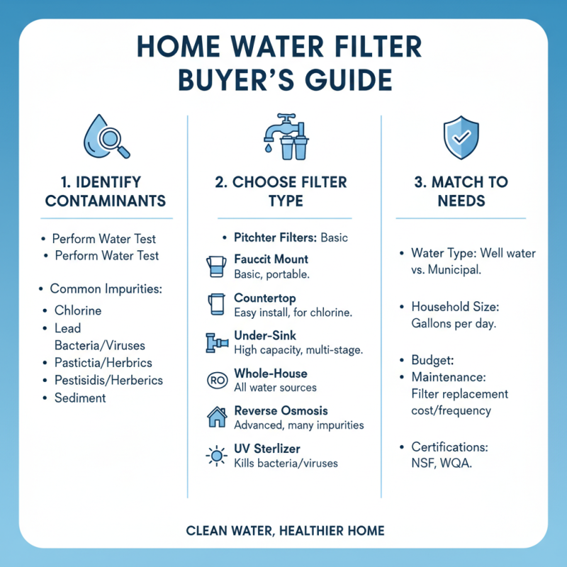 Best Home Water Filter Options for 2026 What to Choose?