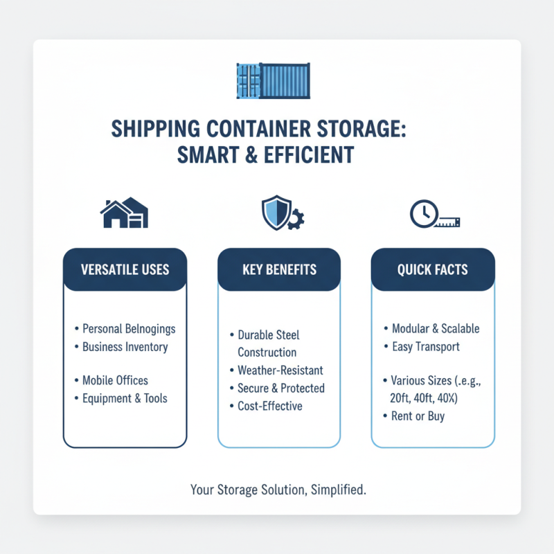 What is Shipping Container Storage and How Does It Work?