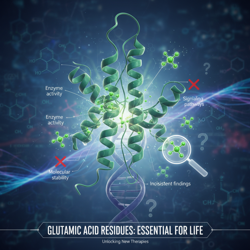 What Are Glutamic Acid Residues and Their Importance?