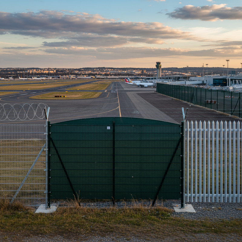 How to Choose the Right Airport Fence for Your Needs?