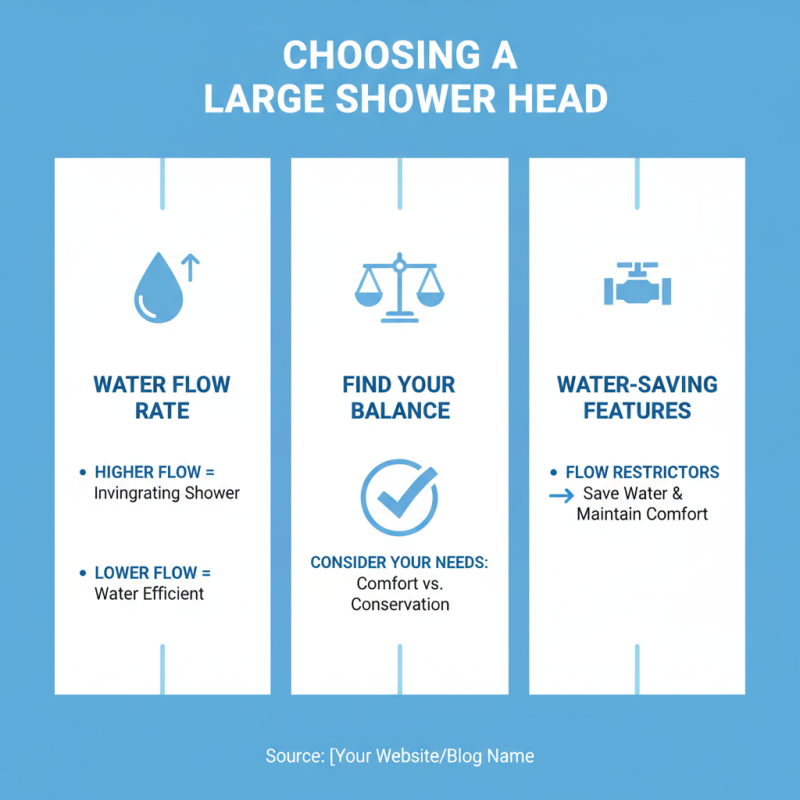 How to Choose the Best Large Shower Head for Your Bathroom?