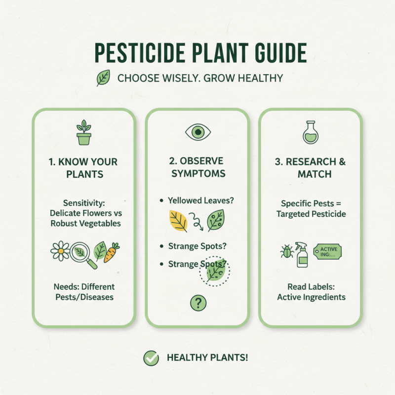 How to Choose the Best Pesticides for Your Plants?