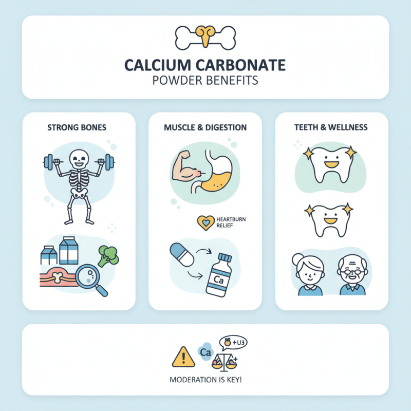 What are the Benefits of Calcium Carbonate Powder for Health?