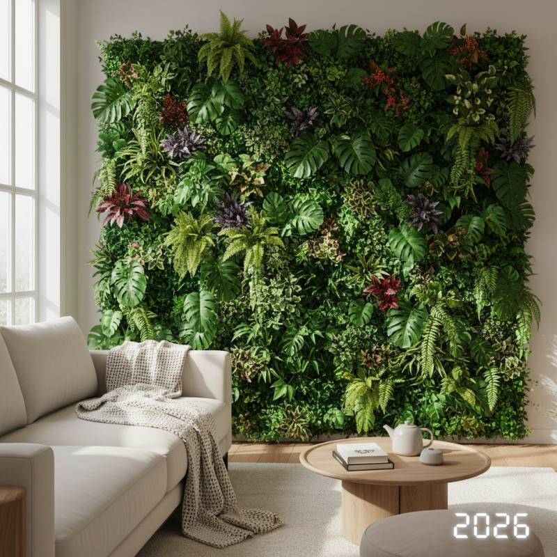 2026 Top Artificial Wall Plants for Home Decor Trends?