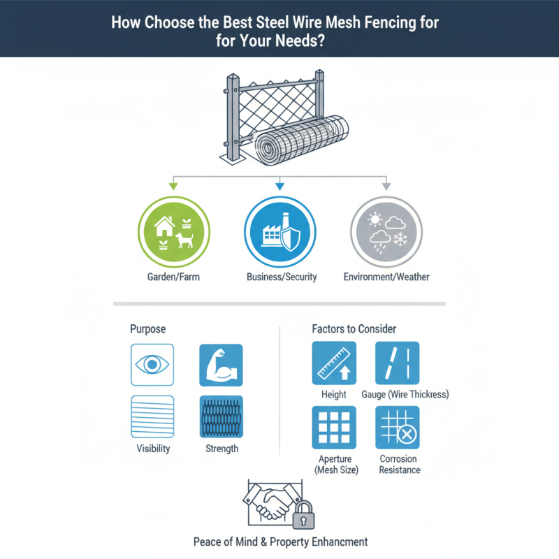 How to Choose the Best Steel Wire Mesh Fencing for Your Needs?