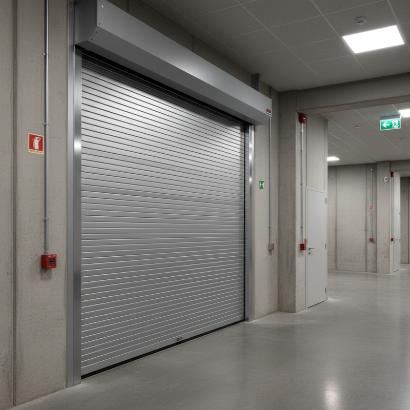 What are Roll Down Fire Doors and How Do They Work?