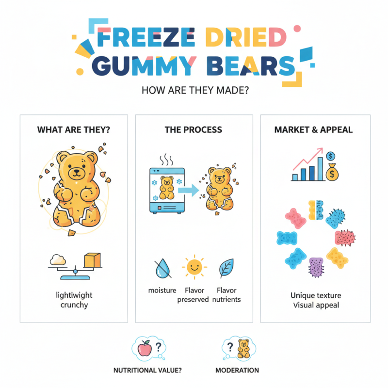 What Are Freeze Dried Gummy Bears and How Are They Made?