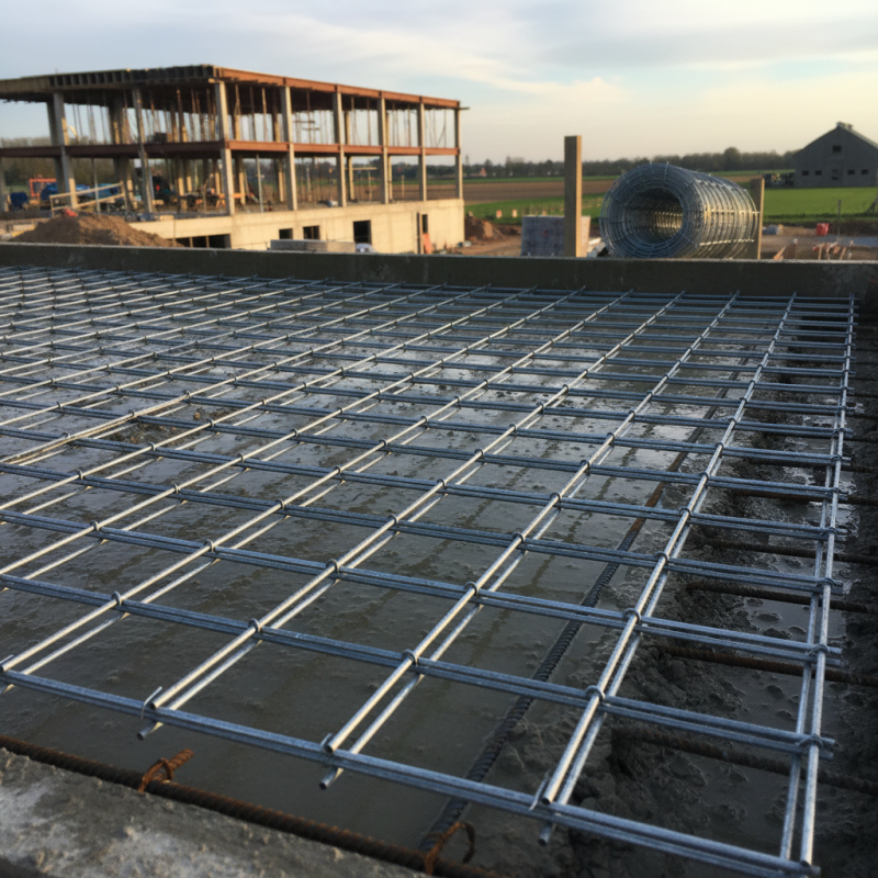 What is welded wire mesh and how is it used?