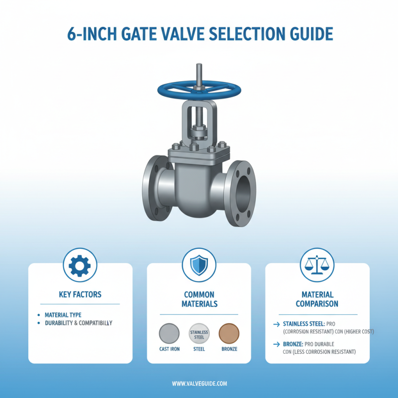 Why Choose a 6 Inch Gate Valve for Your Piping System?