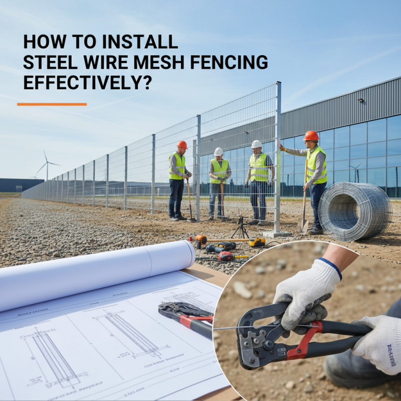 How to Install Steel Wire Mesh Fencing Effectively?