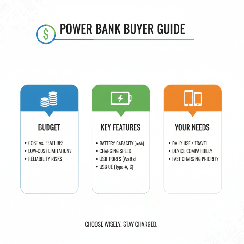 How to Choose the Best Portable Power Bank for Your Needs?