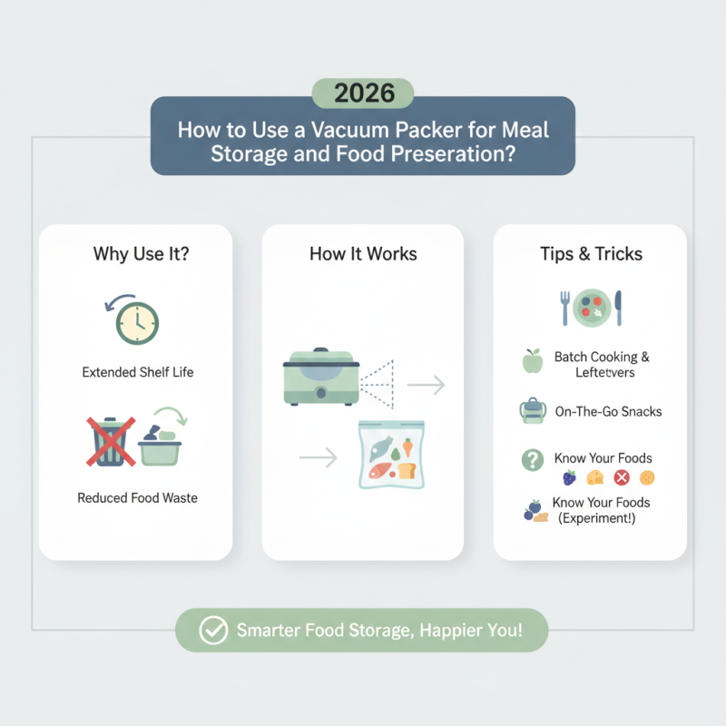 2026 How to Use a Vacuum Packer for Meal Storage and Food Preservation?