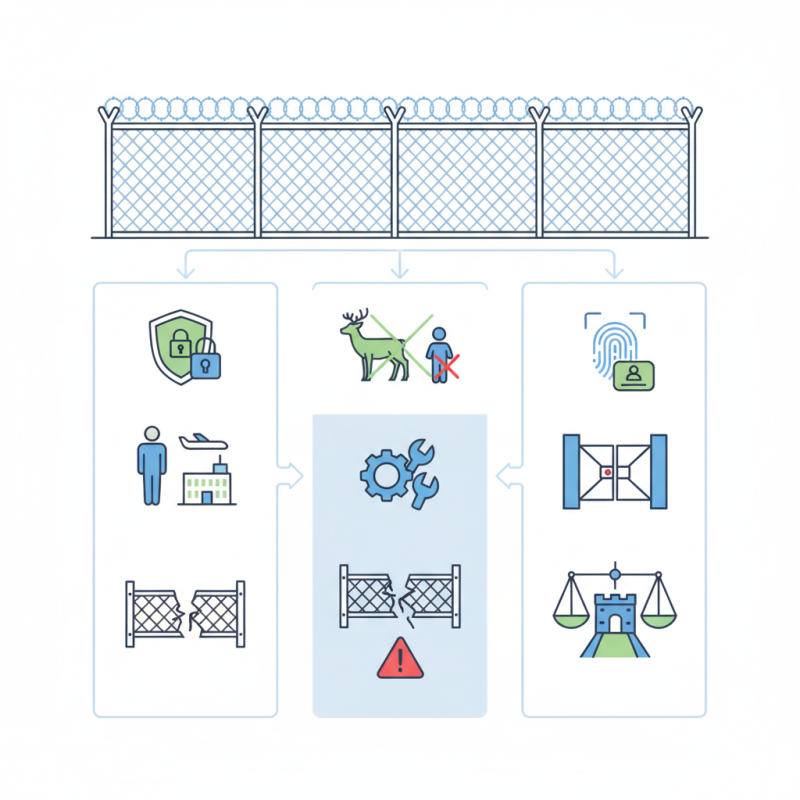 What is an airport fence and why is it important?