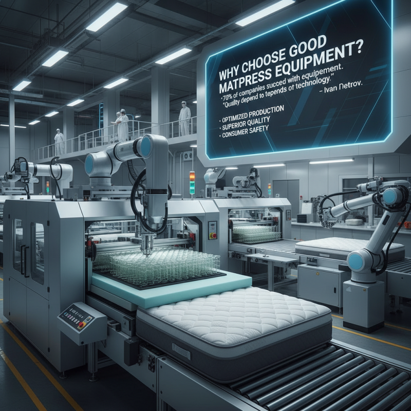 Почему стоит выбрать хорошее оборудование для матрасов?