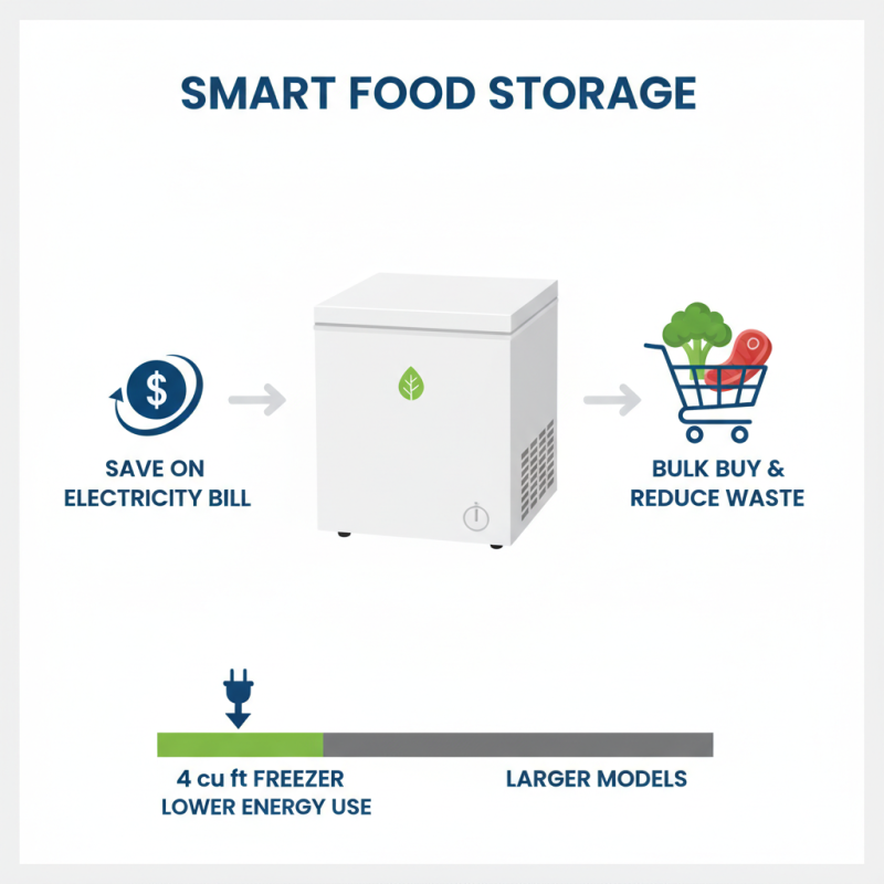 Why Choose a 4 cu ft Freezer for Your Food Storage Needs?