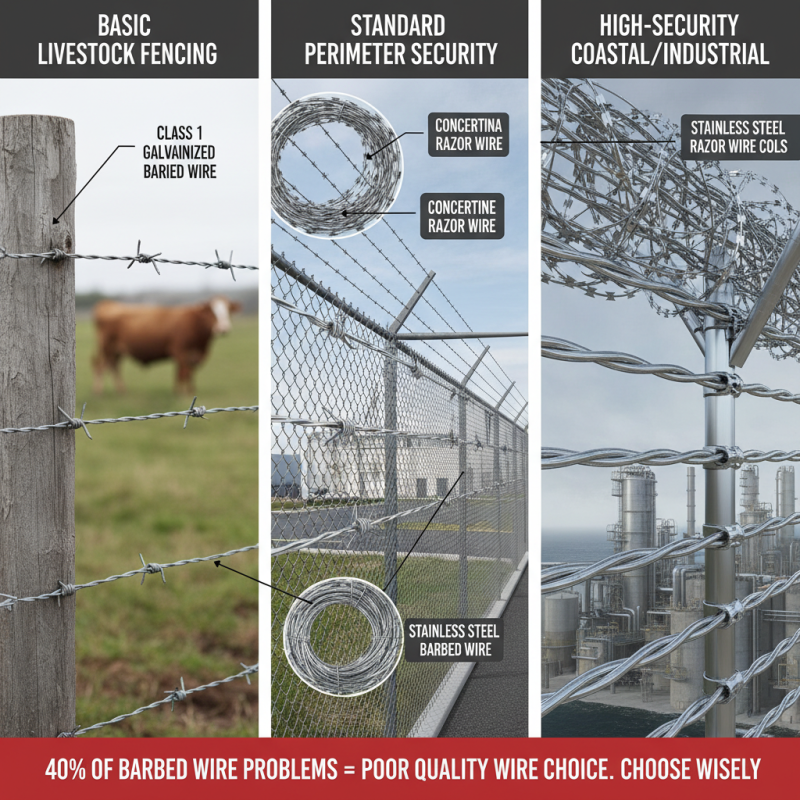 Как выбрать концертную проволоку для колючей проволоки?