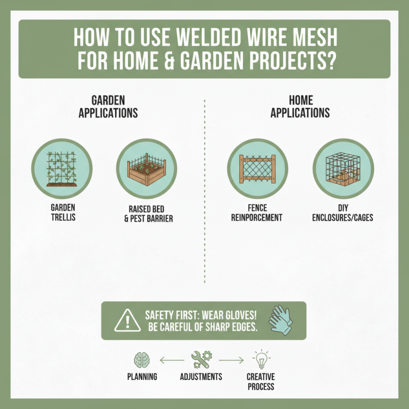 How to Use Welded Wire Mesh for Home and Garden Projects?