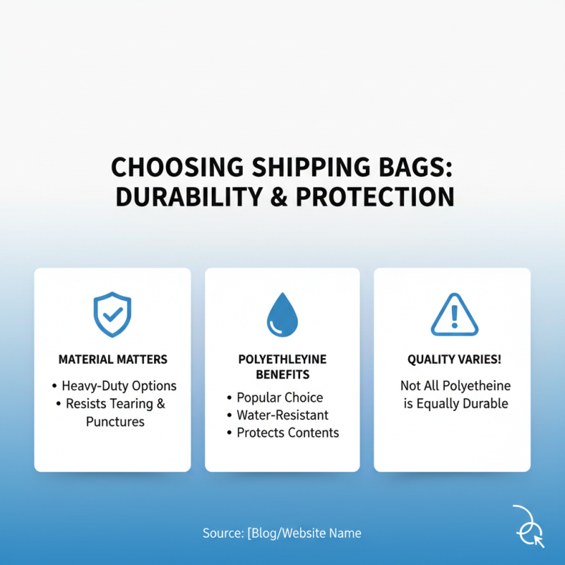 Shipping Bag Tips for Choosing the Best Options for Your Needs?