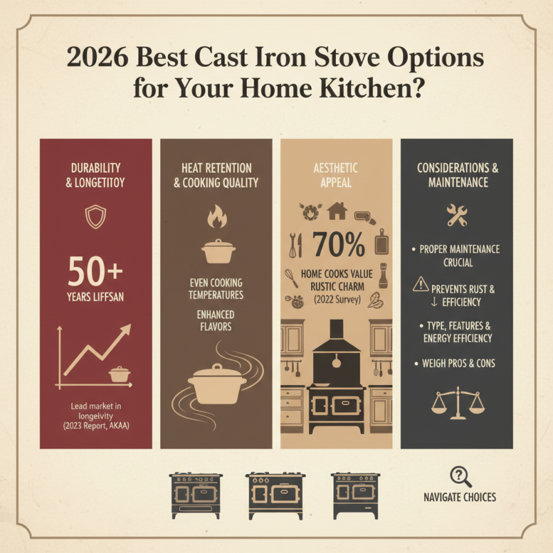 2026 Best Cast Iron Stove Options for Your Home Kitchen?