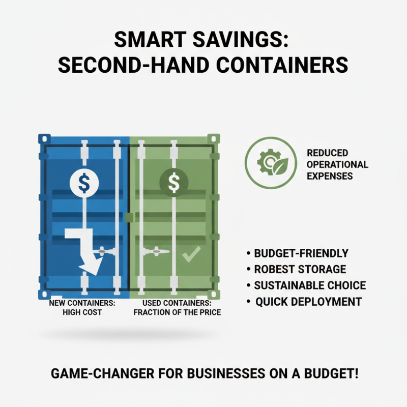 Top 10 Benefits of Using Second Hand Containers for Your Business?
