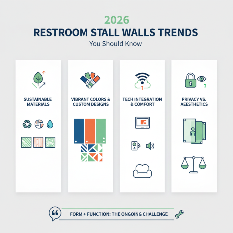 2026 Top Restroom Stall Walls Trends You Should Know?