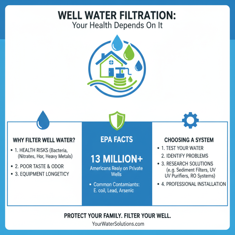Top Water Filtration Methods for Well Water Safety Guide?
