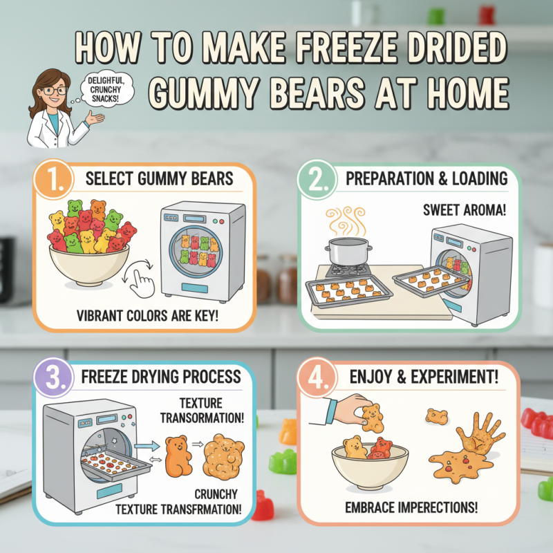 How to Make Freeze Dried Gummy Bears at Home?
